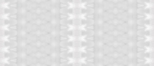Brosse Tribal Lumineuse Teinture Cravate Grains Blancs Modèle Gris Batik — Photo
