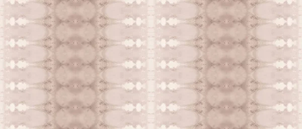 Batik Teñido Beige Sky Geo Pattern Tinte Étnico Marrón Cepillo —  Fotos de Stock