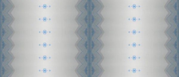 Lekka Plemienna Szczotka Niebieski Cygański Krawat Niebieski Atrament Batik Plemienny — Zdjęcie stockowe
