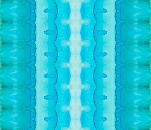 Blue Grain Batik Gula Bläckfärgen Brun Bohemisk Textil Guldfärgad Abstrakt — Stockfoto