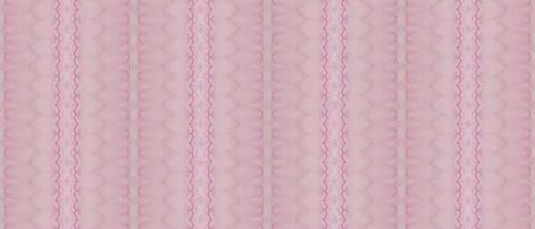 Ethnische Textilbatik Tribal Abstract Print Rosentinten Aquarell Eingefärbter Pinsel Rosa — Stockfoto