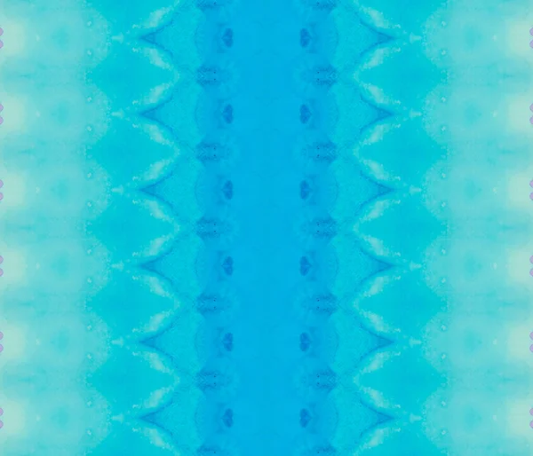 Tinta Tribal Castanha Blue Geo Stripe Acid Gradient Tie Dye — Fotografia de Stock