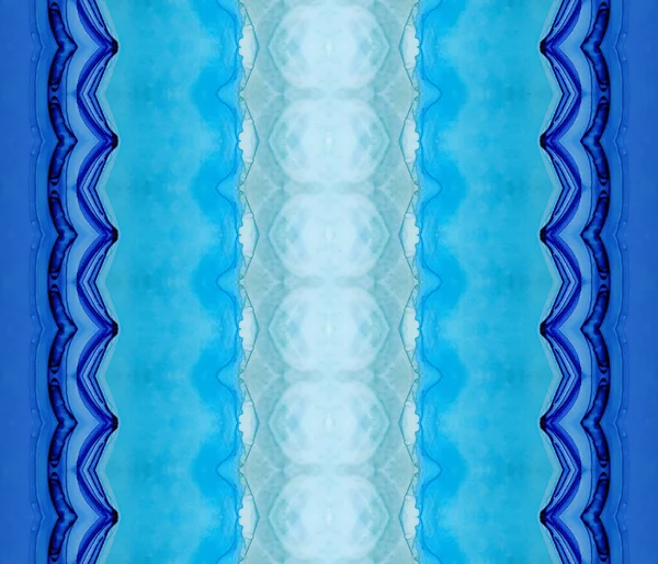 Groen Abstracte Druk Groen Geverfd Patroon Oceaankleurige Tie Dye Blauwe — Stockfoto