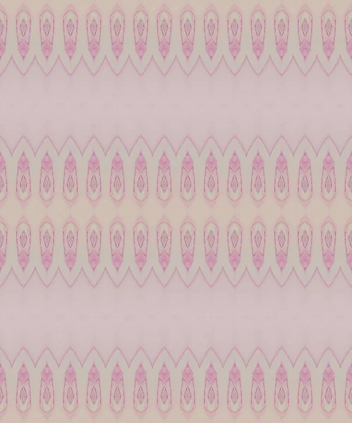 Etnische Tie Dye Print Rozenstreep Roze Etnische Inkt Tribal Inkt — Stockfoto