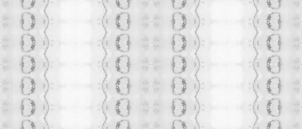 Φωτεινό Μοτίβο Μελανιού Ρετρό Πινέλο Γκρι Μελάνι Υδατογραφία Γκρι Εθνικ — Φωτογραφία Αρχείου