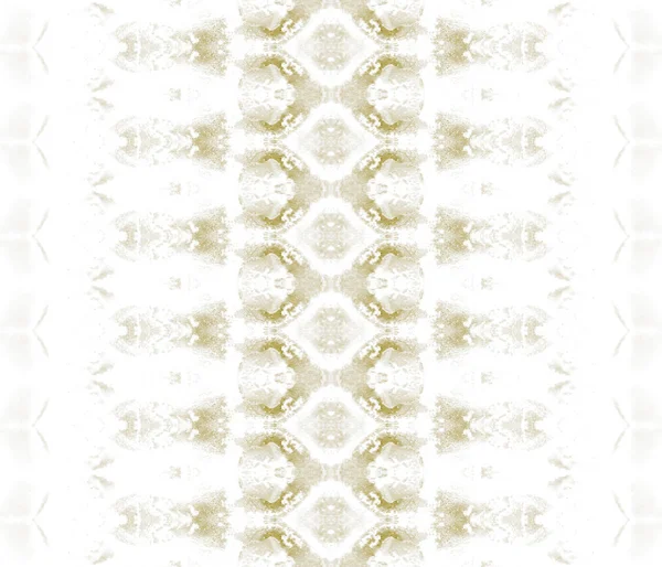 Guldfärg Abstrakt Rusty Dyed Print Sepia Gold Textile Beige Batik — Stockfoto