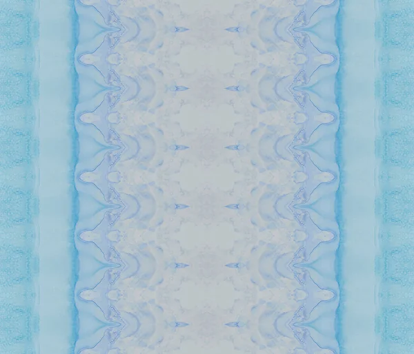 Batik Encre Teinte Blue Bohemian Abstract Brosse Textures Bleues Encre — Photo