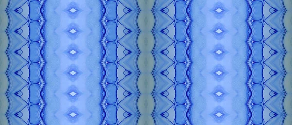 Leichter Ethnischer Pinsel Ethnische Pinselkrawattenfärbung Gefärbte Tintenfarbe Blaue Batik Tinte — Stockfoto