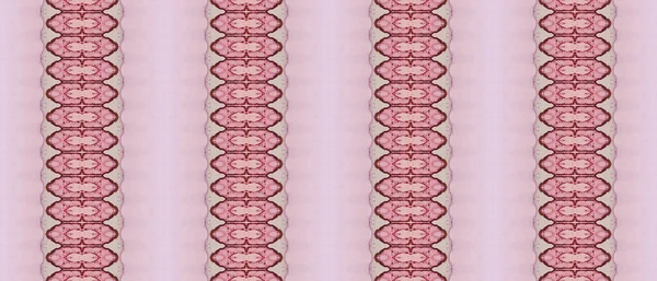 ピンクボヘミアンテクスチャ 明るい部族のブラシ 金の繰り返しブラシ ピンクのバティック繊維 金の穀物バティック ピンク エスニック ゴールド インクの略 サニーインクプリント — ストック写真