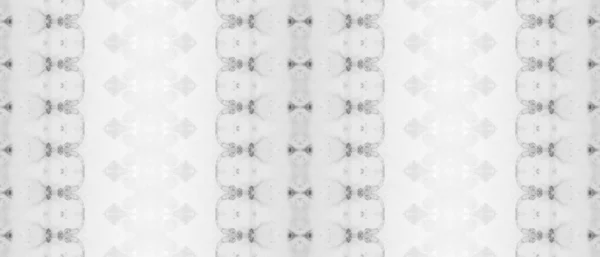 Impression Motif Blanc Brosse Encre Rétro Aquarelle Encre Blanche Batik — Photo