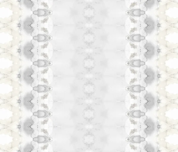 Impressão Grãos Brilhantes White Tie Dye Batik Abstrato Tribal Branco — Fotografia de Stock
