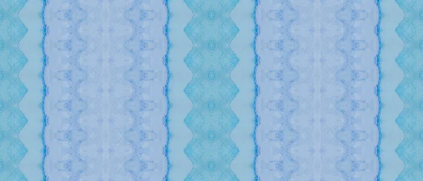 Tinta Textura Étnica Tinta Luz Abstrato Pintura Padrão Azul Pincel — Fotografia de Stock