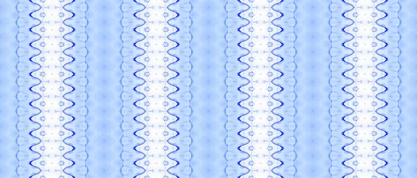 Blue Abstract Batik Impressão Textura Tingida Blue Gradient Batik Tinta — Fotografia de Stock