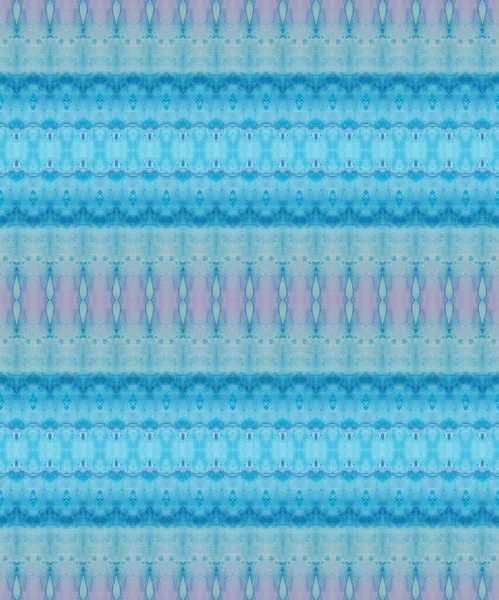 Impressão Abstrata Azul Acid Dyed Batik Textura Mão Rosa Tinta — Fotografia de Stock