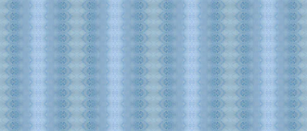 Etnische Zeedruk Etnische Streep Verf Blauwe Batik Inkt Verfte Inktprint — Stockfoto