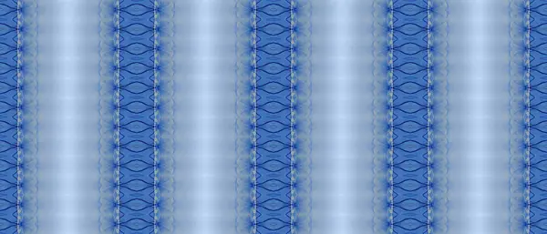 Βαμμένο Πινέλο Μελανιού Μπλε Εθνικ Μελάνι Βούρτσα Ουρανού Φυλής Φυλετική — Φωτογραφία Αρχείου