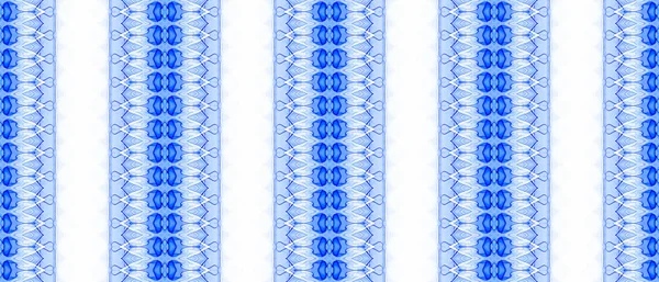 ライトインク水彩 死んだインクの印刷 青のグラデーションストライプ 死んだタイ バティック ブルー エスニック インク スカイ部族ブラシ 部族ブラシバティック — ストック写真