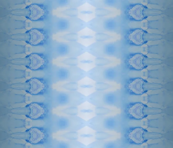 Blue Gradient Abstract Βούρτσα Θαλασσινών Φυλών Βαμμένο Μελάνι Μπατίκ Εθνοτικό — Φωτογραφία Αρχείου