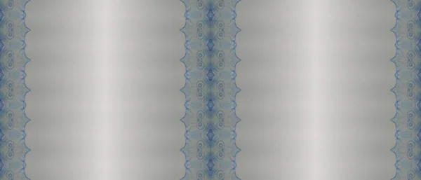 Ethnische Batikbürste Vorhanden Ethnische Tuscheprints Blue Gradient Texture Blaue Ethnische — Stockfoto