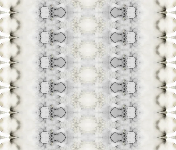 Leichtes Korn Batik Graues Muster Batik Weißes Tusche Aquarell Vintage — Stockfoto