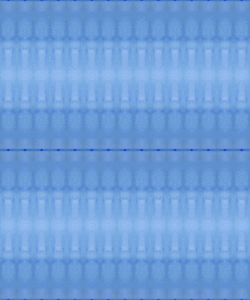 Etnikai Nyakkendőfesték Nyomat Etnikai Tinta Batik Kék Gradient Stripe Festett — Stock Fotó