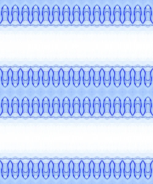 スカイグランジブルータイ染料ブラシ 青色グラデーションの抽象化 民族繊維印刷 部族のテクスチャペイント 青のバティック インク 死んでしまったプリントストライプ オーシャン エスニック バティック — ストック写真