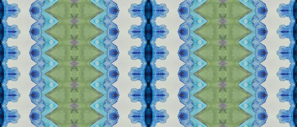 Impression Feu Vert Batik Encre Dorée Colorant Gris Batik Texture — Photo