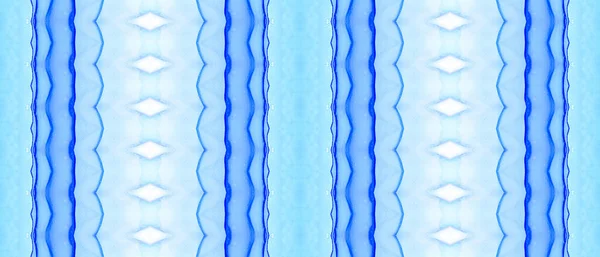Bright Ink Textile Modrý Bezešvý Batik Modrý Vzor Zrní Ocean — Stock fotografie