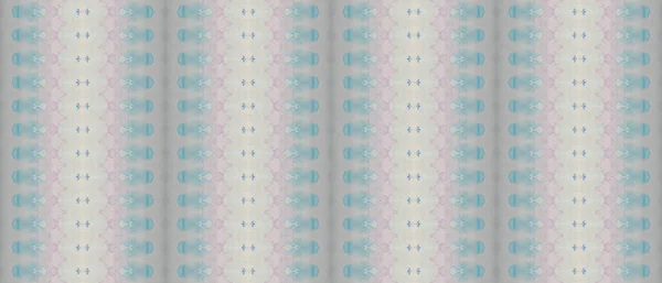 Roze Textuur Verf Blauwe Etnische Inkt Roze Stampers Blauwe Kleurstof — Stockfoto