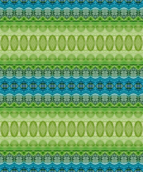 Πράσινο Μελάνι Υδατογραφία Σκάι Ινκ Μπατίκ Μπλε Εθνική Βαφή Πράσινο — Φωτογραφία Αρχείου