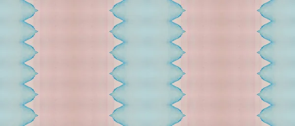 ピンク デッド ブラシ エスニック インク ストライプ 青いボヘミアン 明るい部族のバティック ピンク バティック — ストック写真