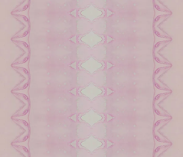 Розовая Градиентная Полоса Акварель Чернилами Краска Текстиля Аннотация Племенной Краски — стоковое фото