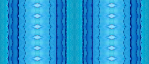 Blue Dyed Tie Dye Green Blue Tribal Batik Blue Ethnic — Stock Photo, Image