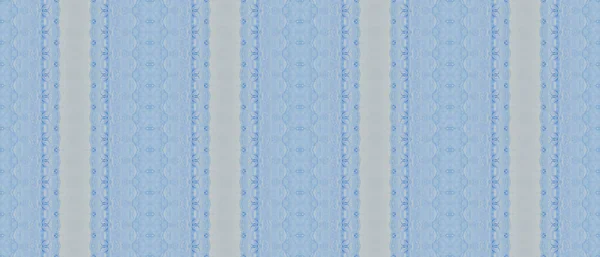 Sky Ink Abstract Blauwe Boheemse Batik Tribal Texture Print Blauwe — Stockfoto