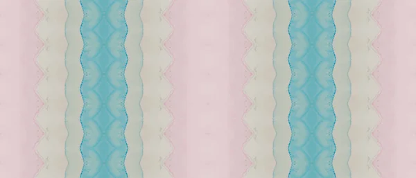 Textura Tribal Rosa Batik Étnico Azul Tinta Étnica Azul Pincel — Fotografia de Stock