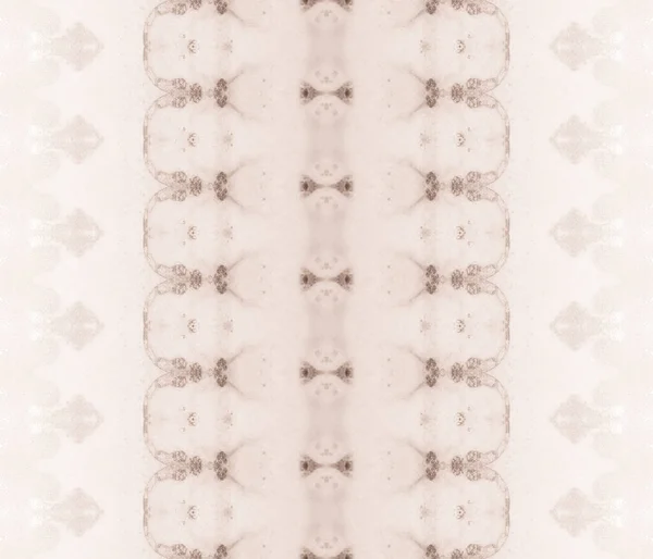 Jasnoziarnista Szczotka Beżowy Abstrakt Batik Brązowy Gradient Zig Zag Brązowy — Zdjęcie stockowe