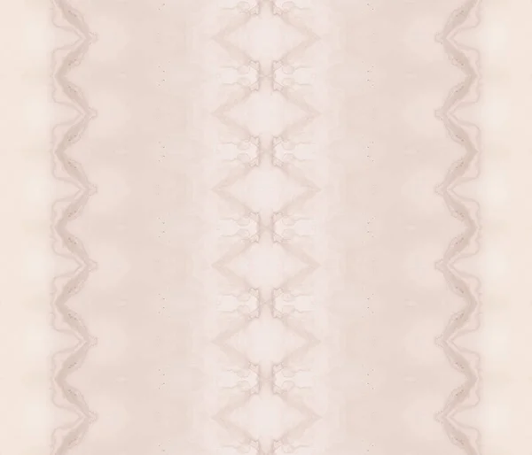 Brązowa Struktura Ziarna Beżowy Powtórz Brush Brązowy Barwnik Batik Pasek — Zdjęcie stockowe