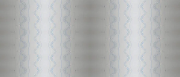 Niebieski Tusz Etniczny Zabarwiony Wzór Farby Plemienny Tusz Batik Lekki — Zdjęcie stockowe