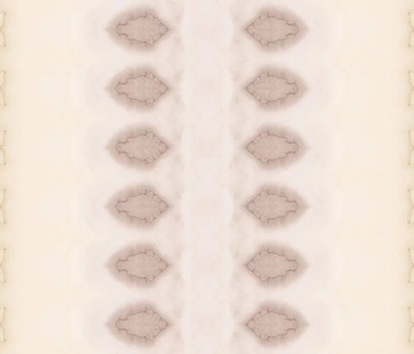 Beige Grain Pattern Beige Bohemian Textile Sea Tribal Paint Braun — Stockfoto
