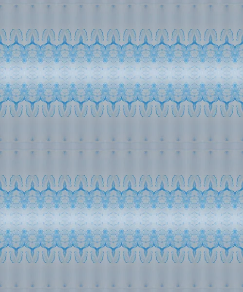 Blue Batik Ink Dyed Stripe Print Blue Texture Paint Blue — Stock Photo, Image