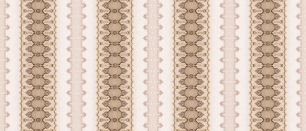 Beige Etnische Kleurstof Zeehandtextuur Bruin Boheems Textiel Sky Tribal Batik — Stockfoto