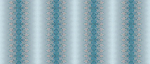Niebieski Atrament Batik Farba Abstrakcyjna Barwiona Farby Etniczne Etniczny Batik — Zdjęcie stockowe