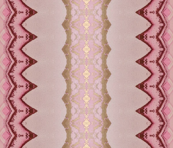 Růžový Vzor Batik Zlatý Batik Ink Pink Bohemian Tie Barvy — Stock fotografie