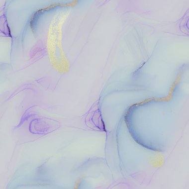 Altın Alkol Mürekkebi Mermeri. Pembe Gradyan Arkaplan. Leylak Su Rengi Arkaplanı. Menekşe rengi tuval. Mavi Sanat Boyası. Jeot Mavi Doku. Mor Mermer Suluboya. Lüks Kusursuz Şablon.