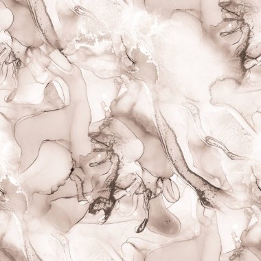 Altın Alkol Mürekkebi Mermeri. Parlak Kusursuz Şablon Bronz Gradyan Arkaplanı. Bej rengi mermer arka plan. Parlak Kahverengi Tuval. Krem Sanat Boyası. Beyaz Şablon. Alkol Mürekkebi Kahve Arkaplanı.