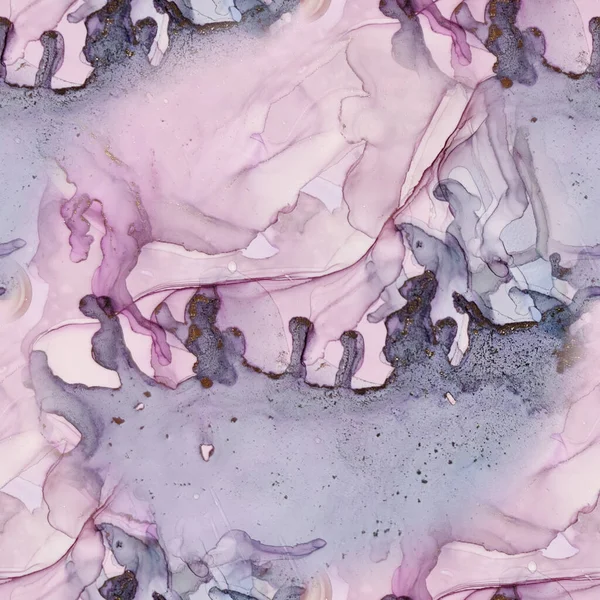 Blue Water Color Marble Violet Marble Watercolor Pink Ink Paint — Stock Photo, Image