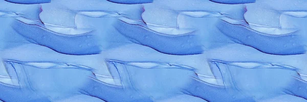 アルコールインクペイントテクスチャ ブルーアートの背景 海の色を繰り返します スカイアルコールインクペイント 海の色大理石 ブルーモダンアブストラクトテンプレートブルーシームレスな水彩 海のエレガントな背景 — ストック写真