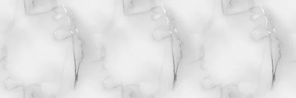 Grey Alcohol Ink Grunge Heller Grunge Hintergrund Strahlend Weiße Textur — Stockfoto