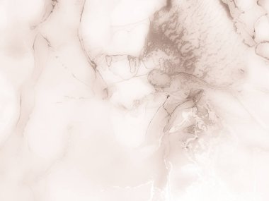 Altın Alkol Mürekkebi Mermeri. Bronz doğulu arka plan. Parlak Kahverengi Tuval. Kahverengi Renkli Zarif Arkaplan. Kahverengi mürekkep boyası. Kahverengi ışık deseni. Bej rengi mermer arka plan. Lüks Soyut Ressamlık