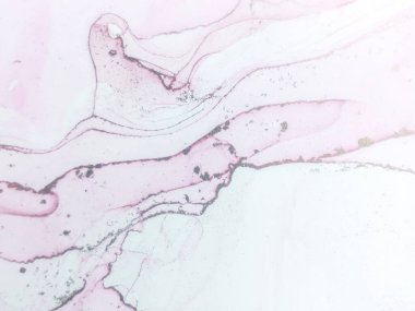 Altın Alkol Mürekkebi Mermeri. Bronz Su Boyası Suluboya. Pembe Gradyan Arkaplan. Folyo Sanat Boyası. Beyaz Su Renk Tablosu. Pembe Mermer Suluboya. Hafif Zarif Parıltı. Lüks Soyut Şablon.